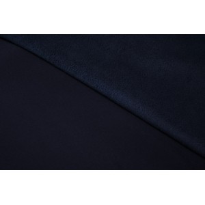 10cm Softshell uni nachtblau  (Grundpreis € 19,00/m)